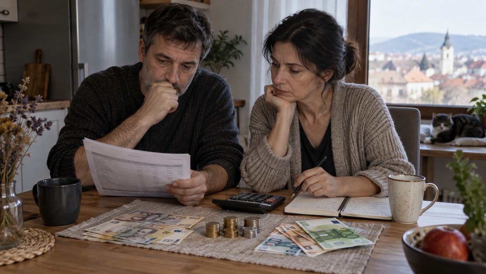 O familie compară economii în lei și euro și randamentele titlurilor de stat